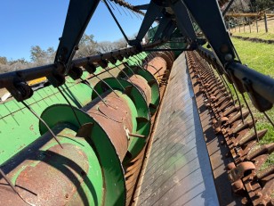 Cosechadora John deere 1175 año 2005
