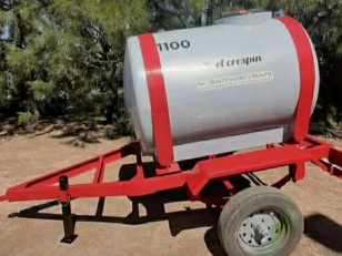 Acoplado tanque 1100 lts El Crespin